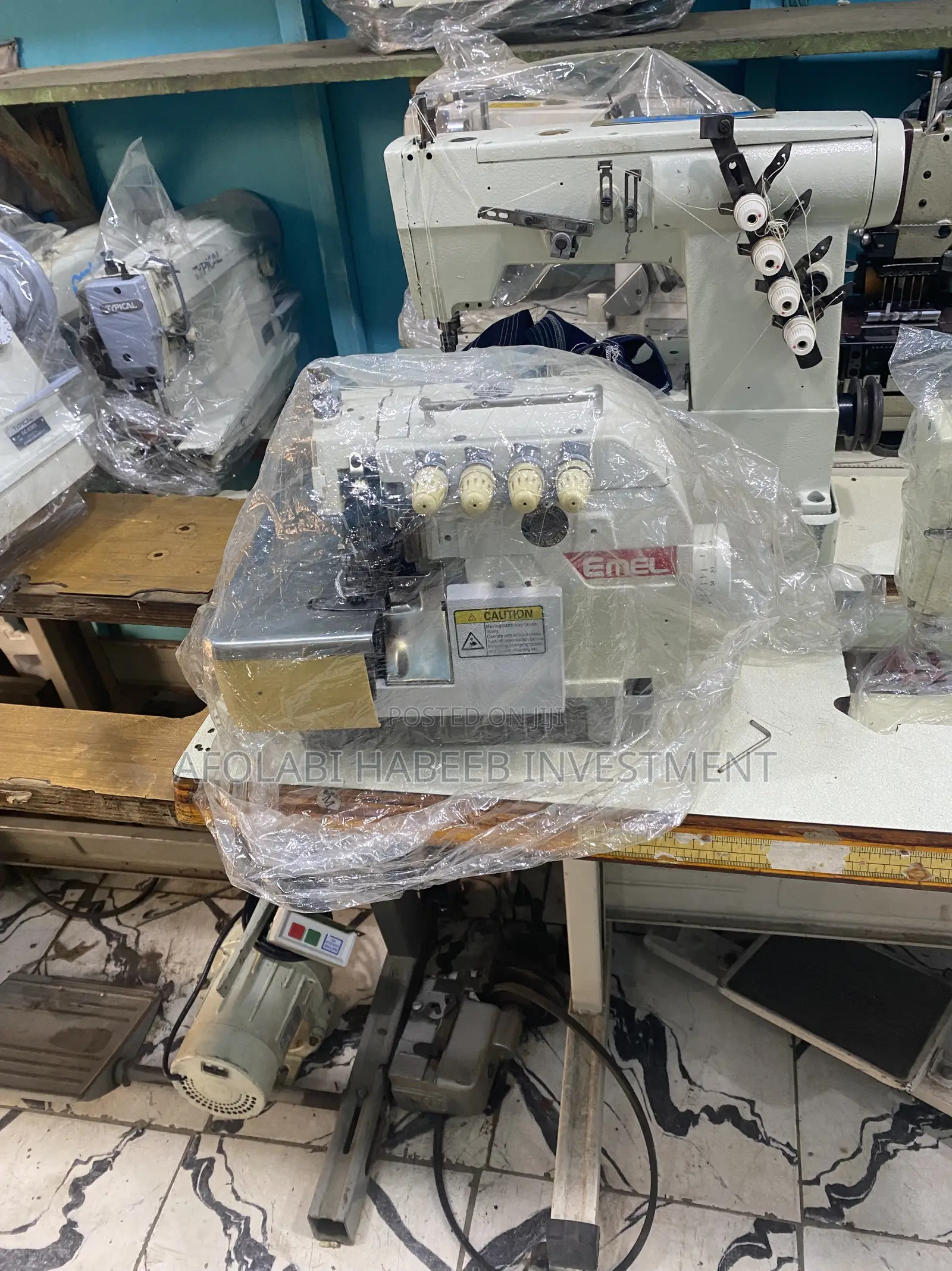 Uk Used Industrial Weaving Machine (4 Thread)