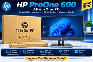 New Desktop Computer HP ProOne 600 G3 8GB Intel Core i5 HDD 500GB
