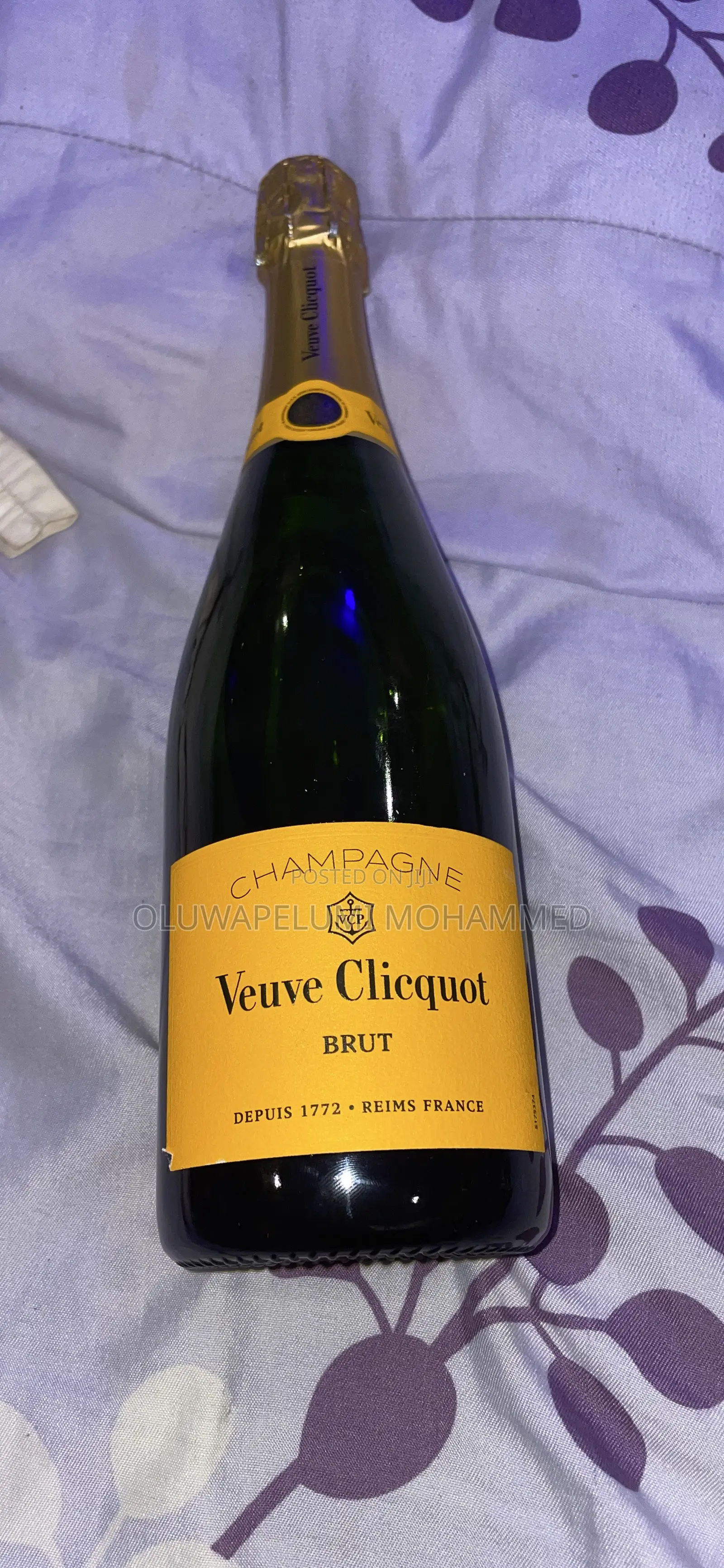 Champagne Veuve Clicquot
