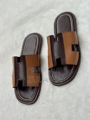 Mens Brown Sturdy Handmade African Footwear