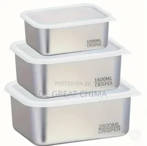 Storage Food Contener Stainless Steel