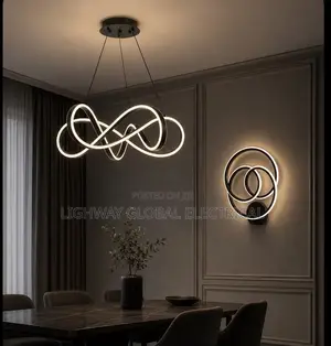 Spiral Ring Chandelier