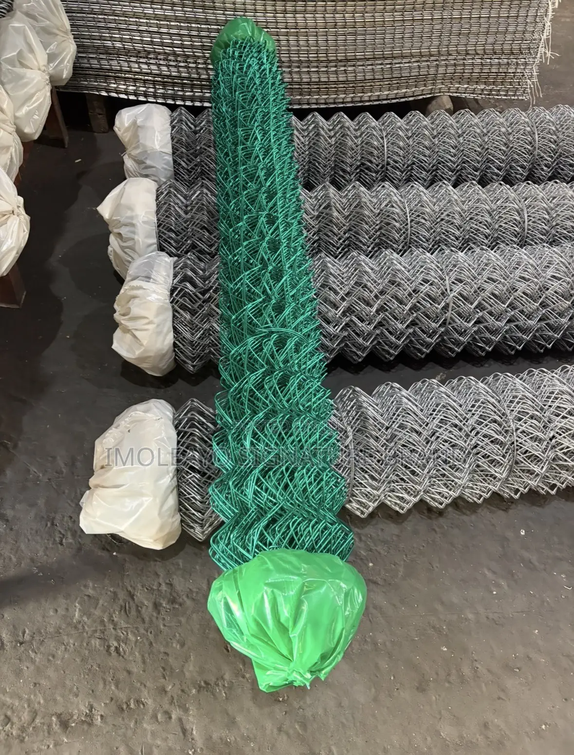 Coated Chain Link Fence Wire Mesh 6 & 8 Feets