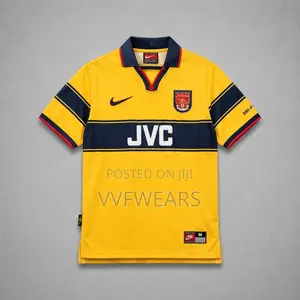 Arsenal Yellow JVC Jersey