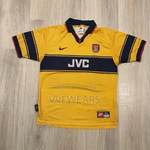 Arsenal Yellow JVC Jersey
