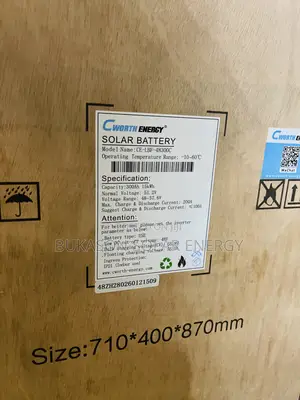 15kwh 48v Cworth Lithium Ion Battery