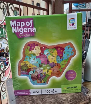 Map of Nigeria Jigsaw Puzzle Set