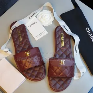 Channel Flat Slippers
