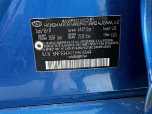 Hyundai Sonata 2018 Blue