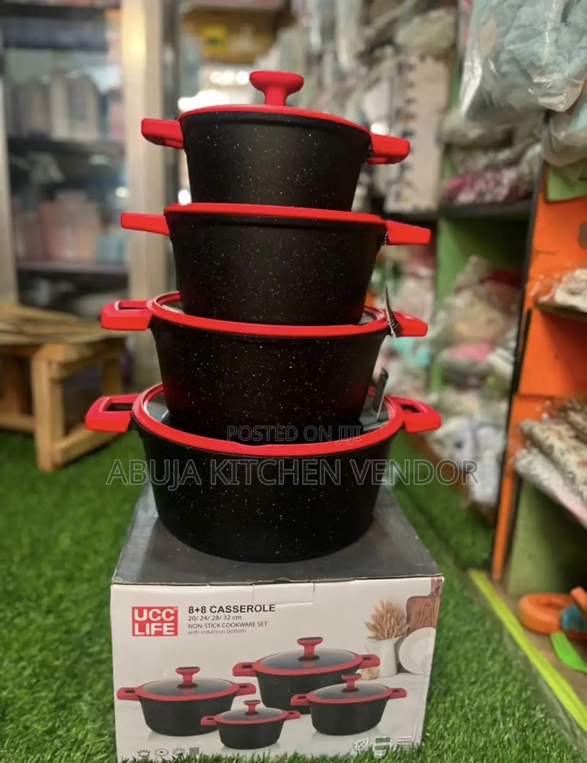 Granit Pot Set 4