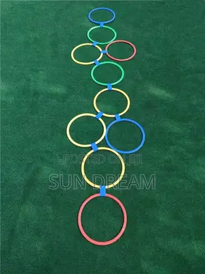 Colorful Ring Toy Kids Outdoor Toys Exercise Game Kindergarten Games