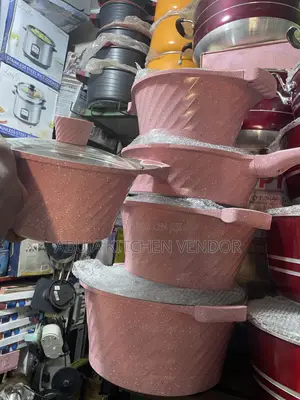 Pink Granite Pot