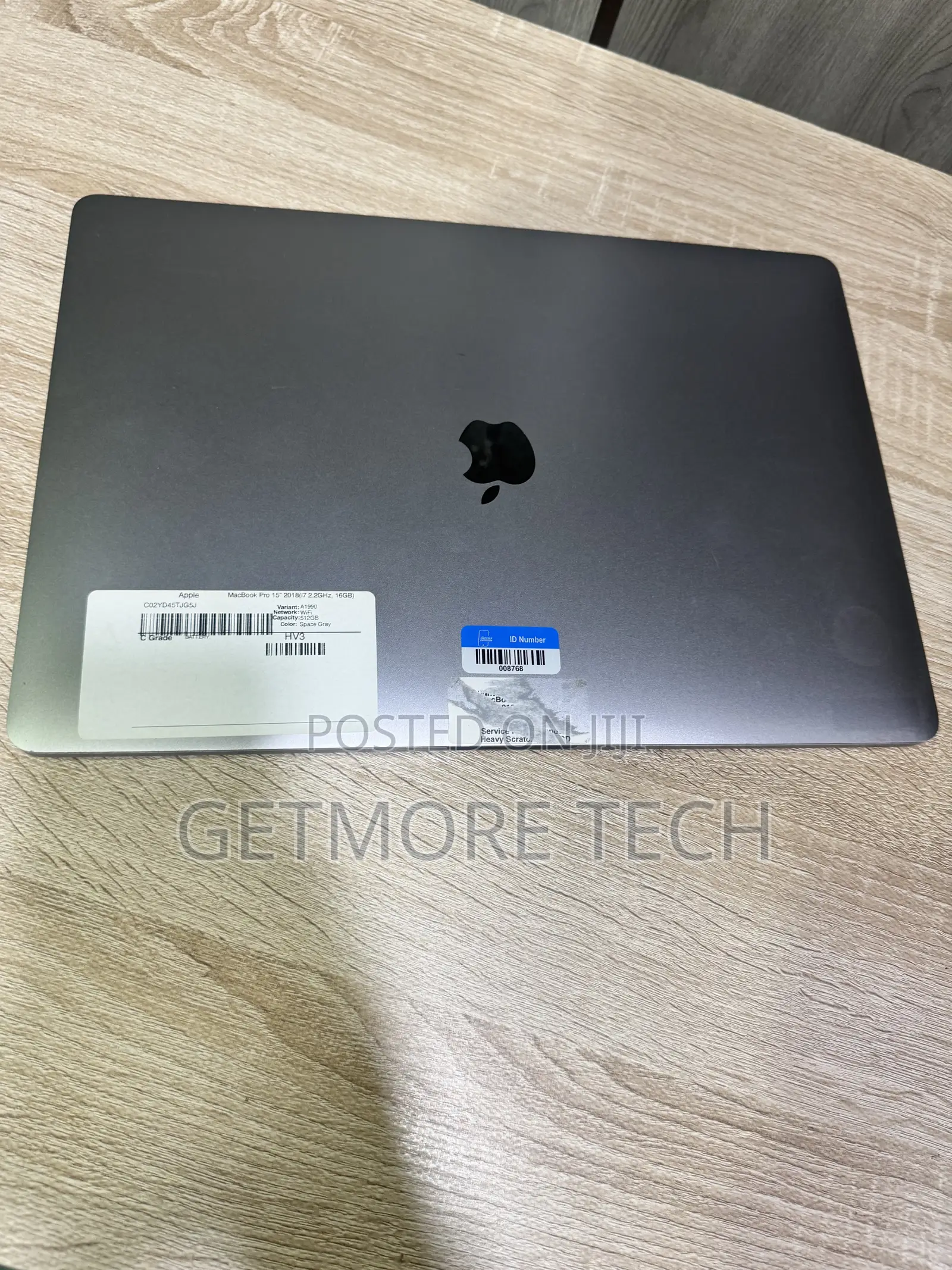 Laptop Apple MacBook Pro 2018 16GB Intel Core i7 SSD 512GB