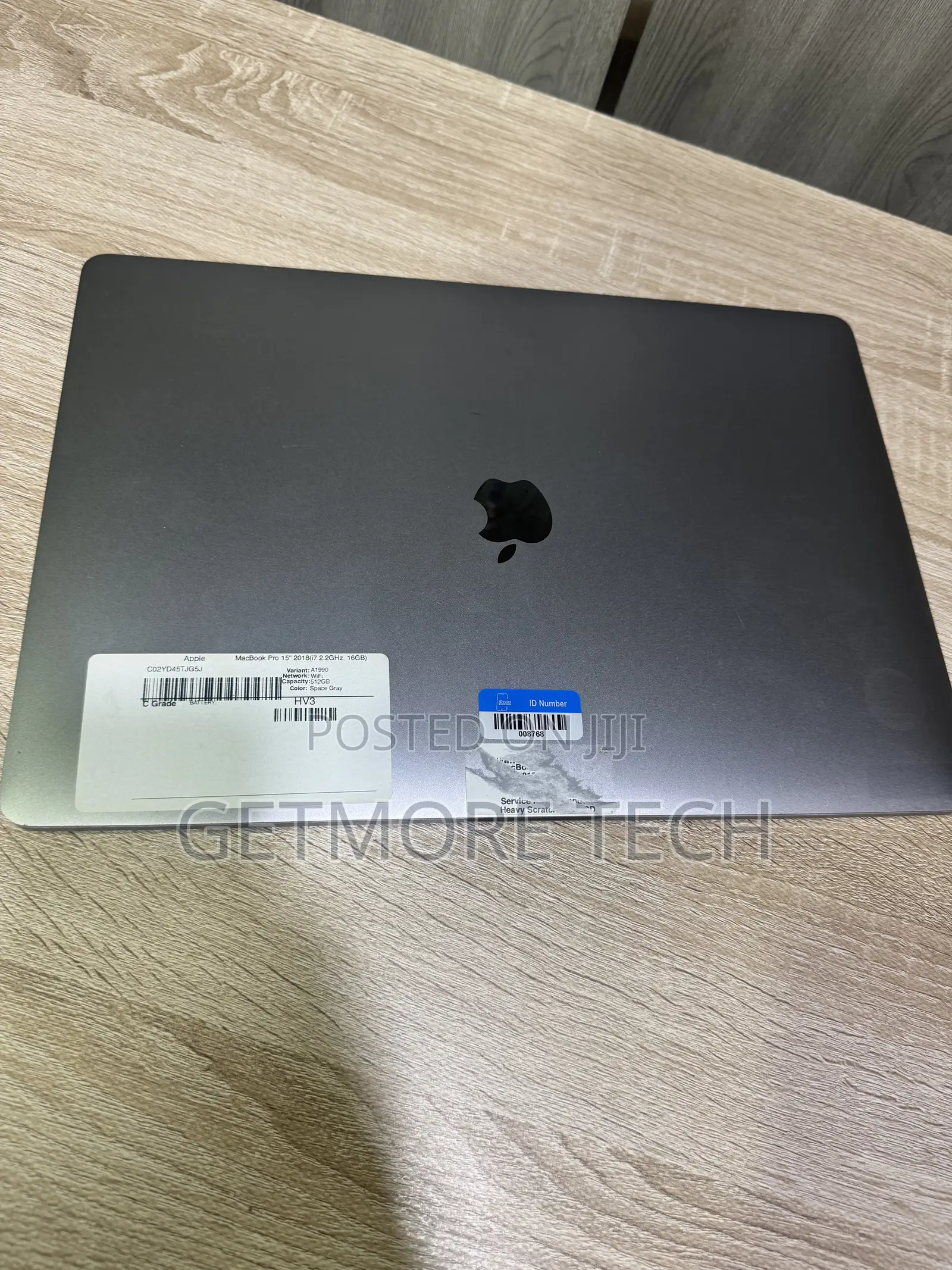 Laptop Apple MacBook Pro 2018 16GB Intel Core i7 SSD 512GB