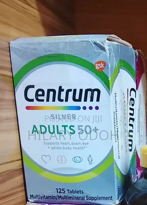 Centrum
Silver, Adults 50+, 125 Tablets