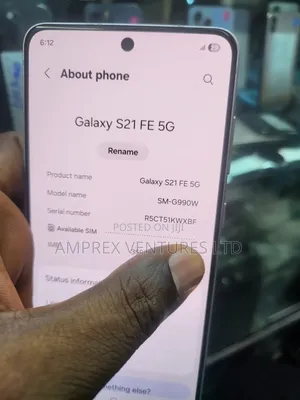 Samsung Galaxy S21 FE 5G 128 GB White