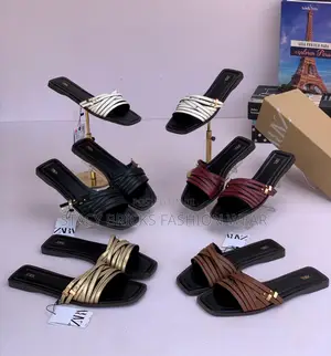 Zara Slipppers High Quality Comes With Branded Box