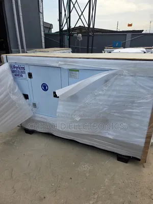 Diesel Generator 40 kVA Perkins Soundproof 100% Copper Coin