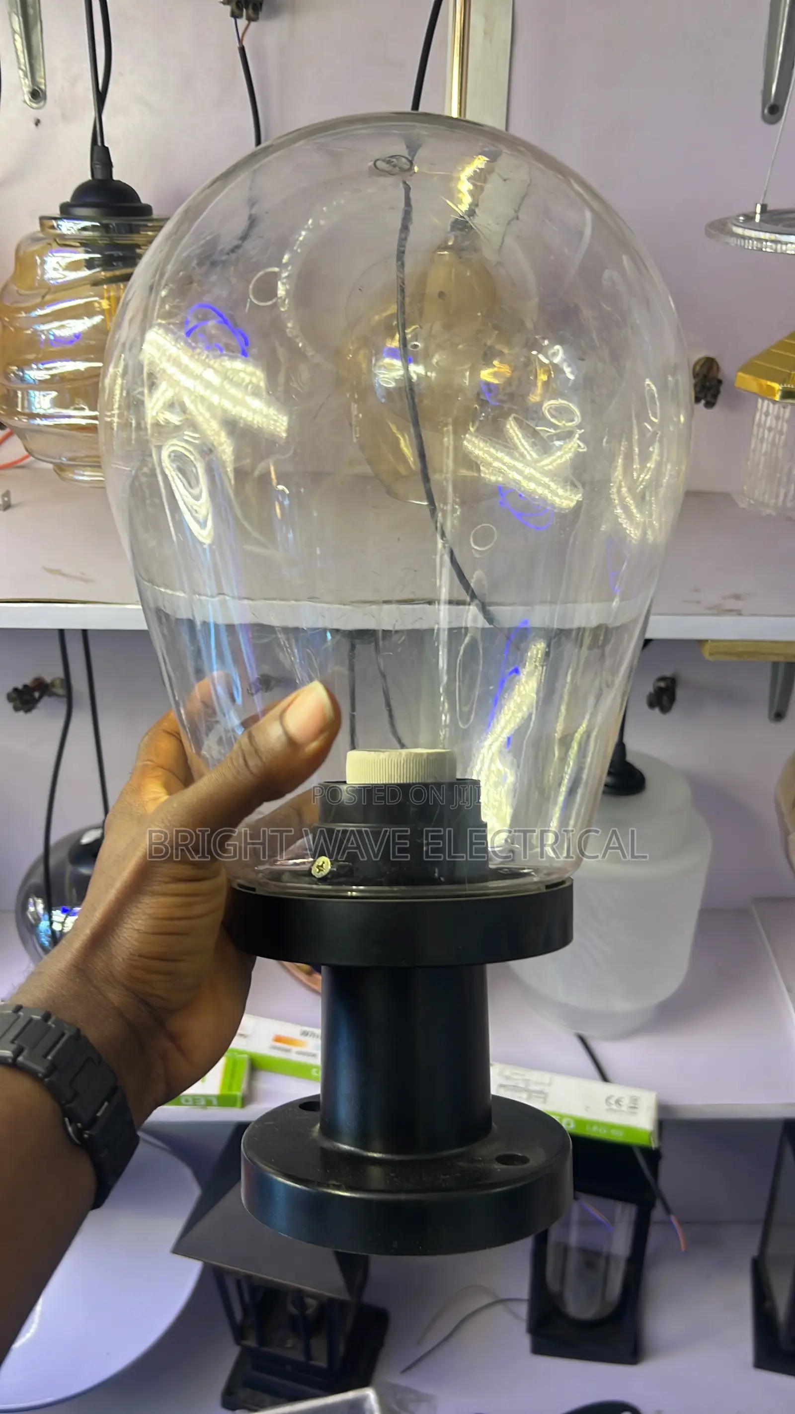 Fence Light (Bulb Style)