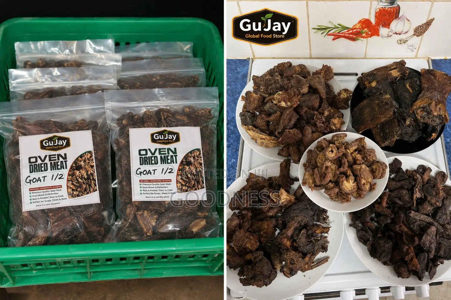 Dehydrated Goat Meat
