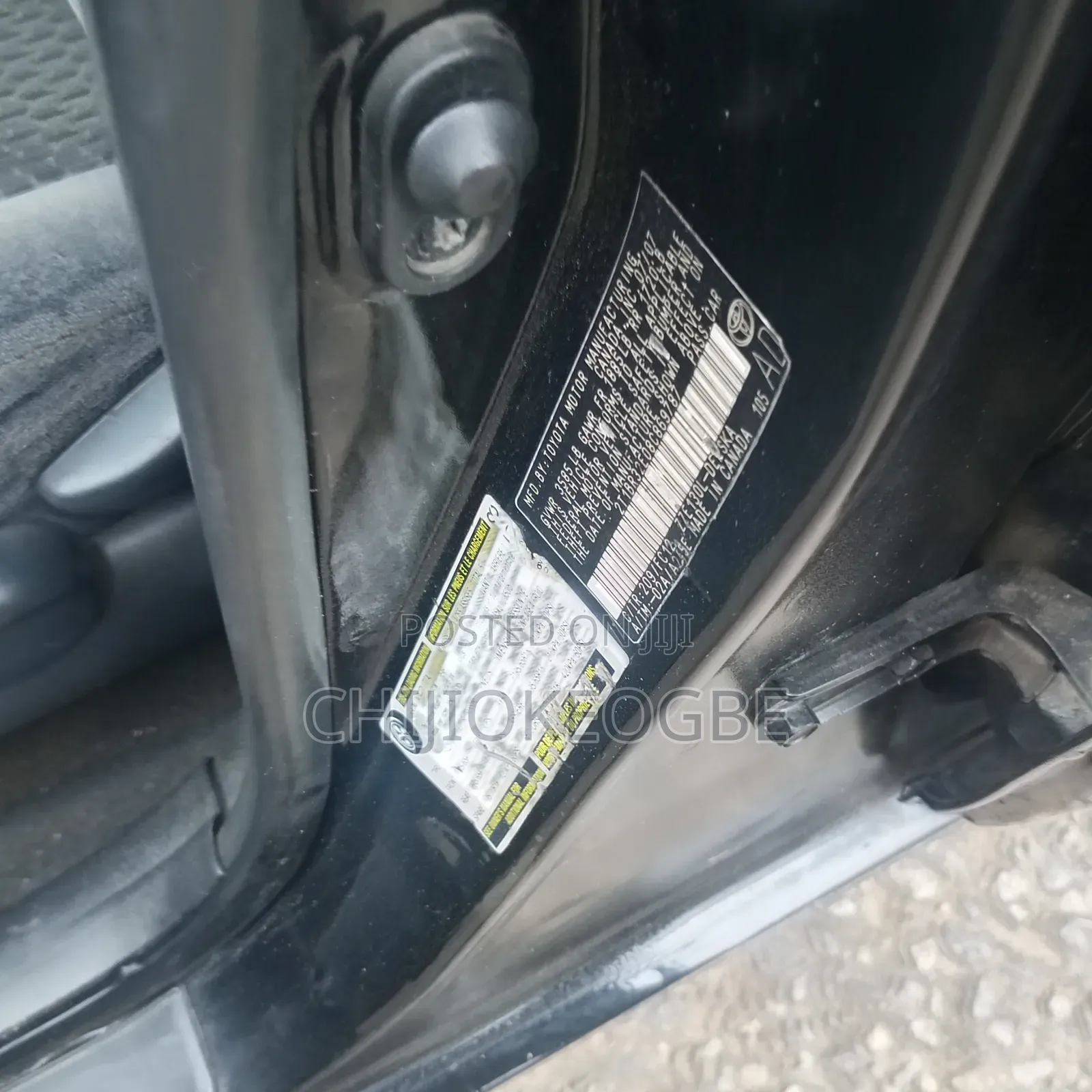 Toyota Corolla 2007 Black