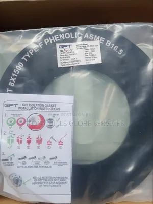 8x1500 Flange Insolation Gasket Kit Phenolic