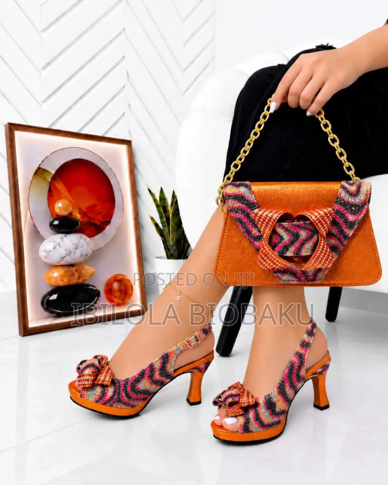 Classy Purse and Shoe Set