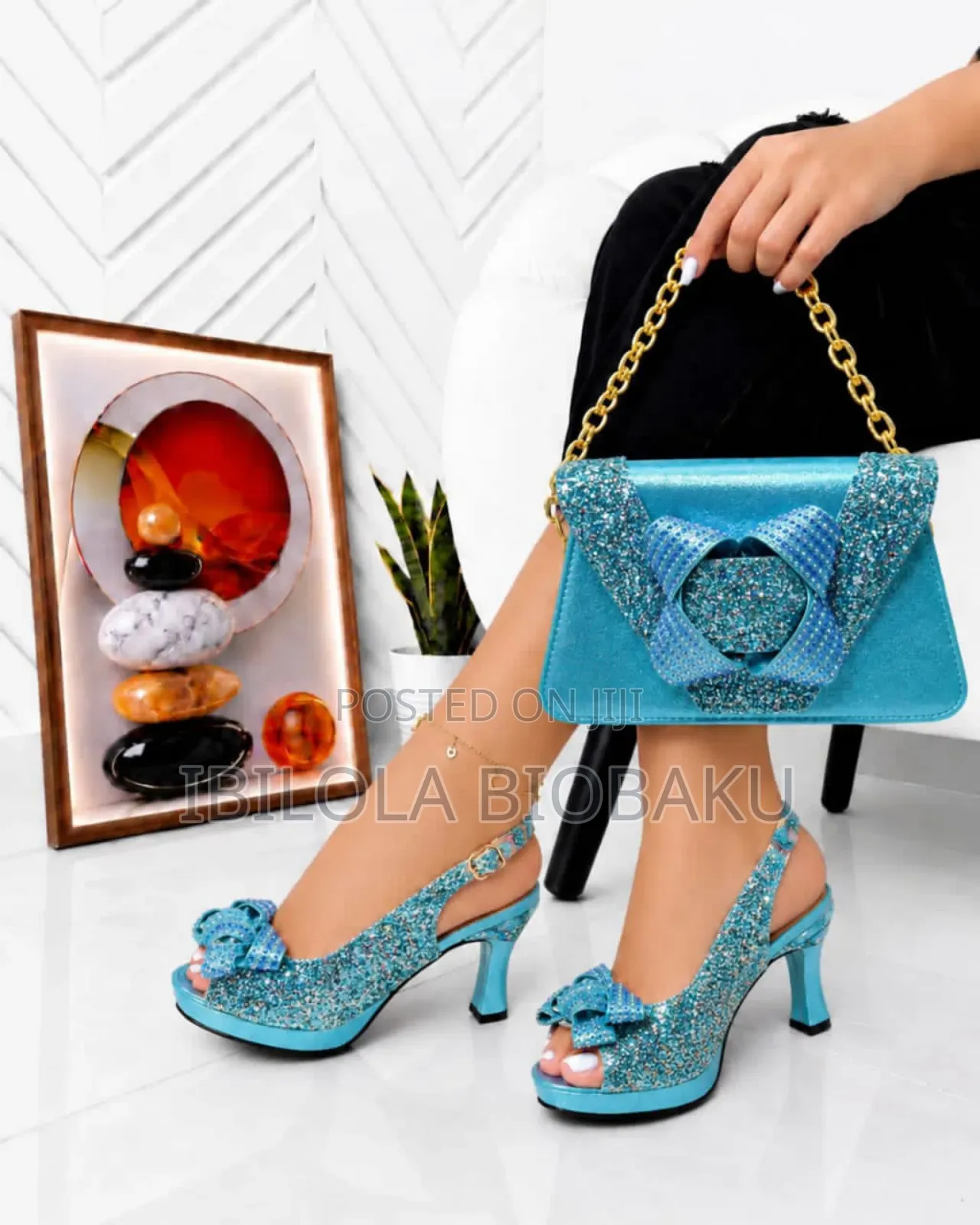 Classy Purse and Shoe Set