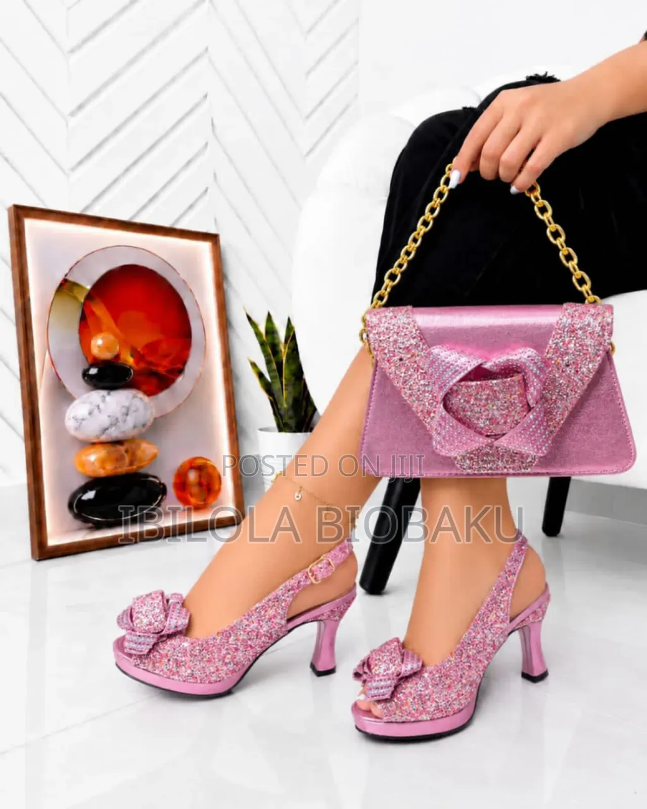 Classy Purse and Shoe Set