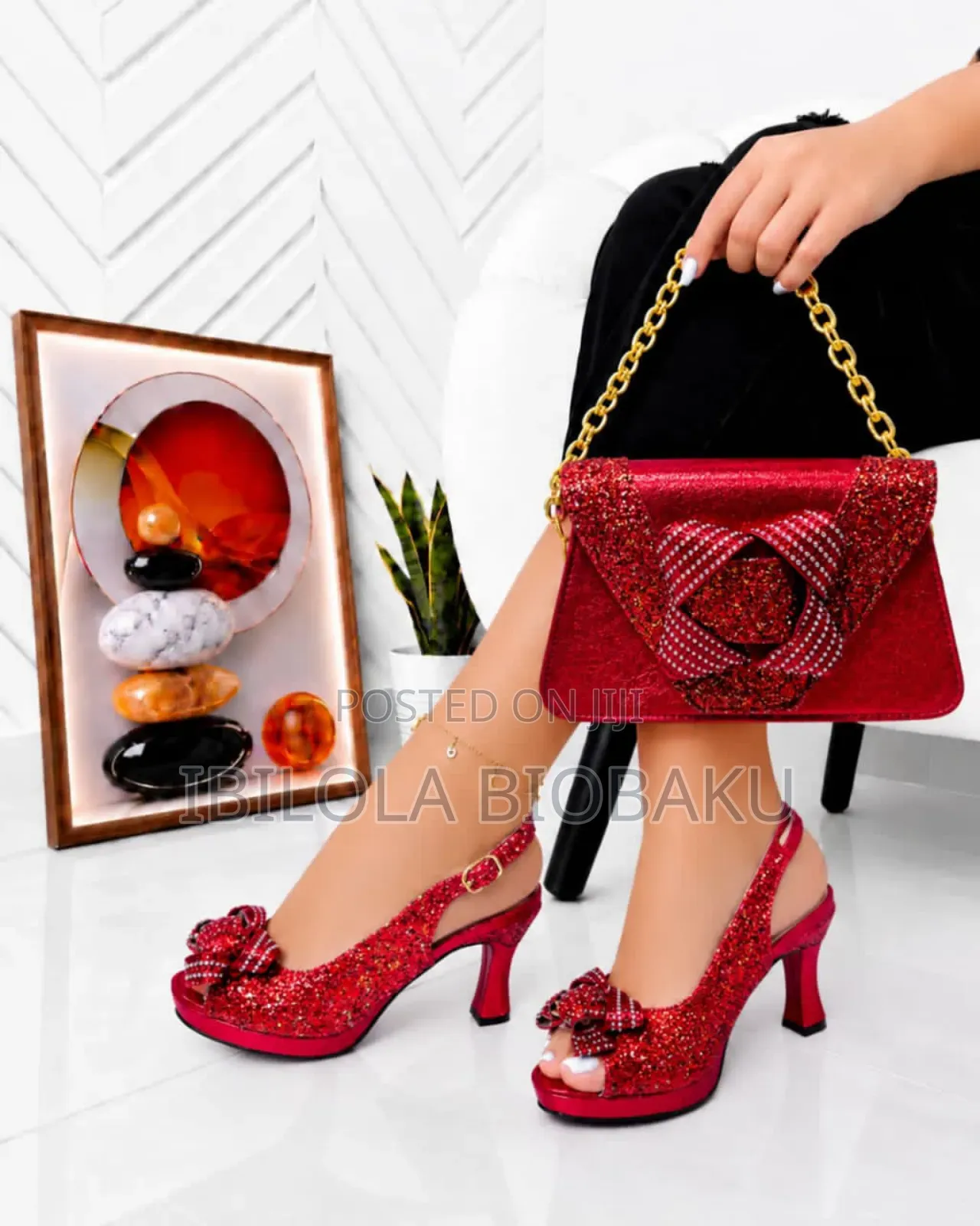 Classy Purse and Shoe Set