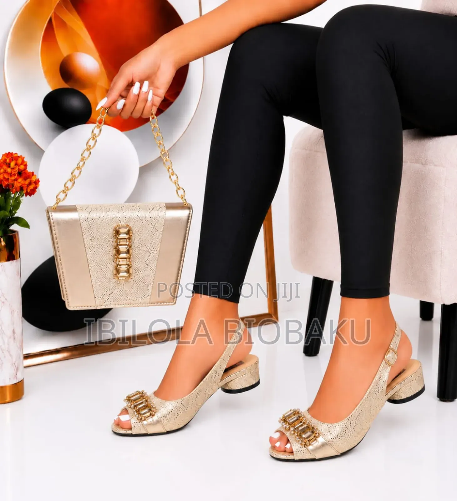 Classy Purse and Shoe Set