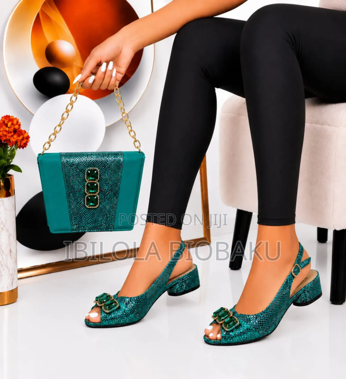 Classy Purse and Shoe Set