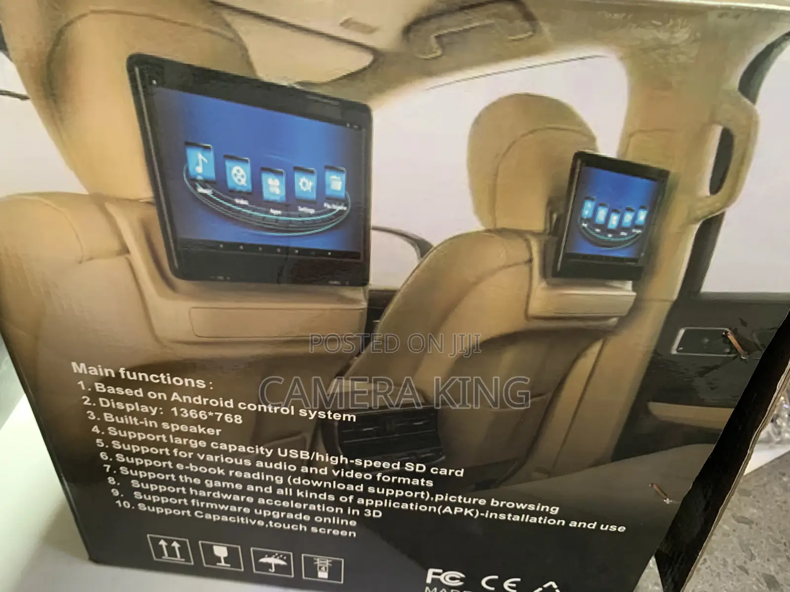 Headrest Android Screen