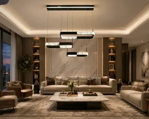 Living Room Led Lights Modern Simple Lamps  Minimalist Square Light