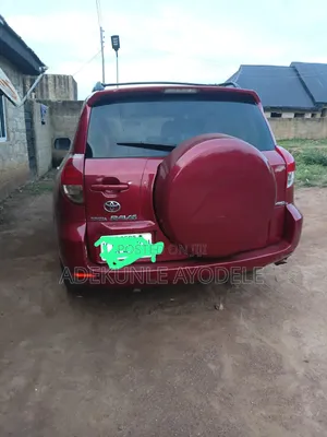 Toyota RAV4 2007 Red