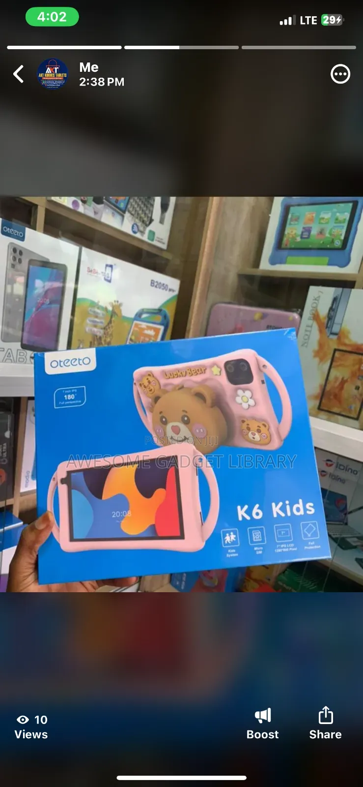 New Oteeto K6 128 GB Blue