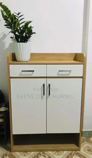 Modern Wooden Locker Cupboard With Drawers