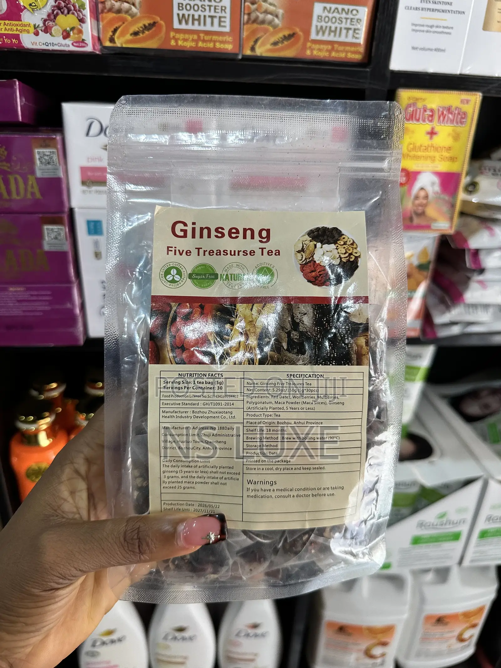 Ginseng 5 Treasure Tea