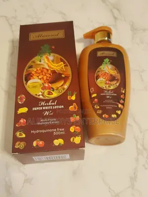 Almond Super White Natural Body Lotion Milk 500ml