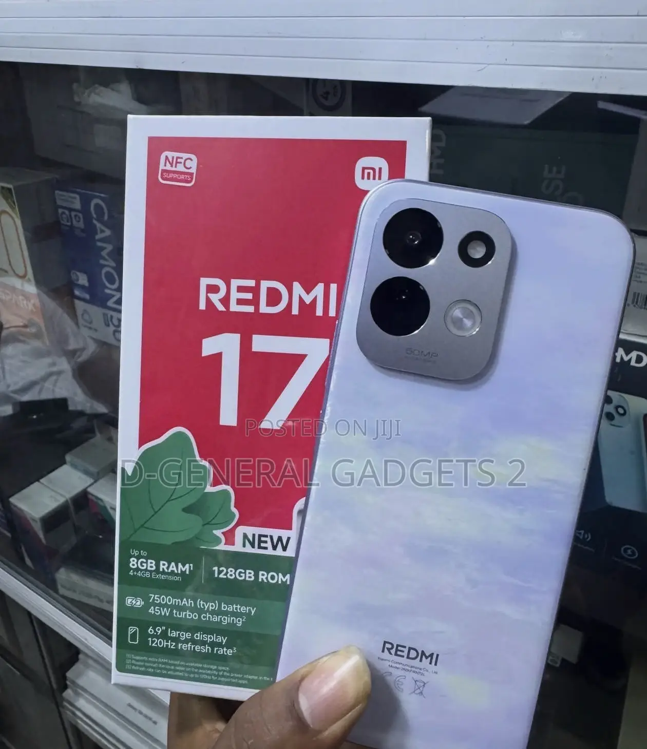 New Mobile Phone 128 GB Purple