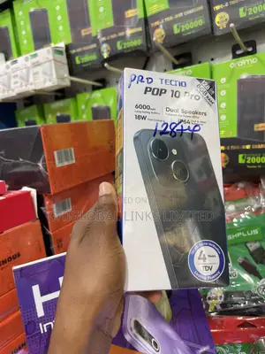 New Tecno Pop 10 Pro 128 GB Black