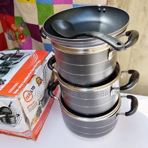 ZEN LTD 8-Piece Non-Stick Cookware Set | Pots Fry Pan