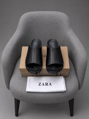 Zara Quality Luxury Men Genuine Leather Pams