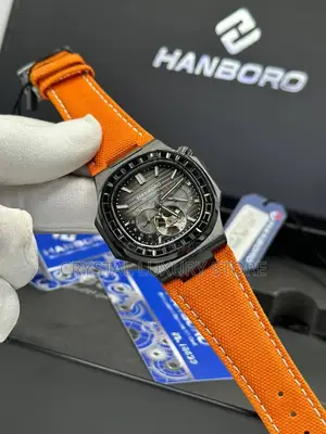 Hanboro Authentic Quality Luxury Men Automatic Engine Wristwatch
