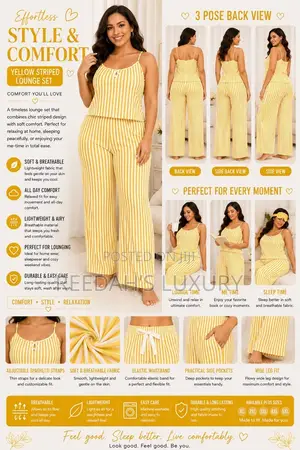 Stripped Lounge Set