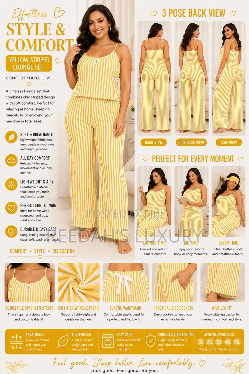 Stripped Lounge Set