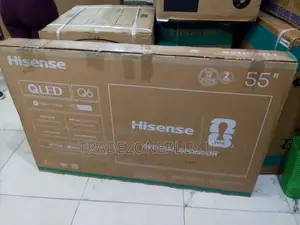 Enjoy Stunning 4K Picture Quality With the Hisense 55Q6Q QLED TV.