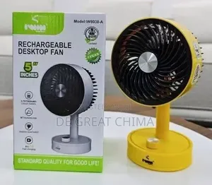 Desktop Rechargeable Fan