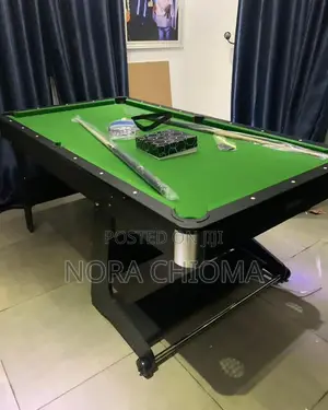 Foldable 2 in 1 Pool Table With Complete Accessories