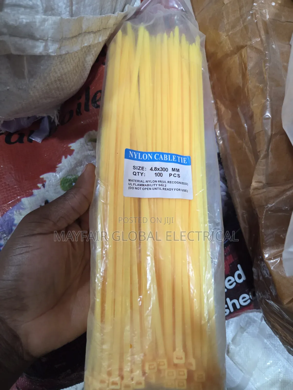 Quality Colored Cable Ties 4.8x200mm ( 100pcs in One Packet )